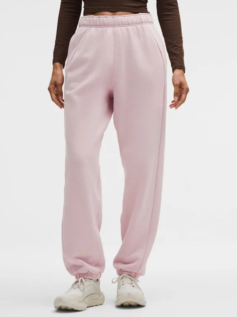 Lululemon Athletica Scuba Mid-Rise Oversize Jogger, Rose Pink, SZ M
